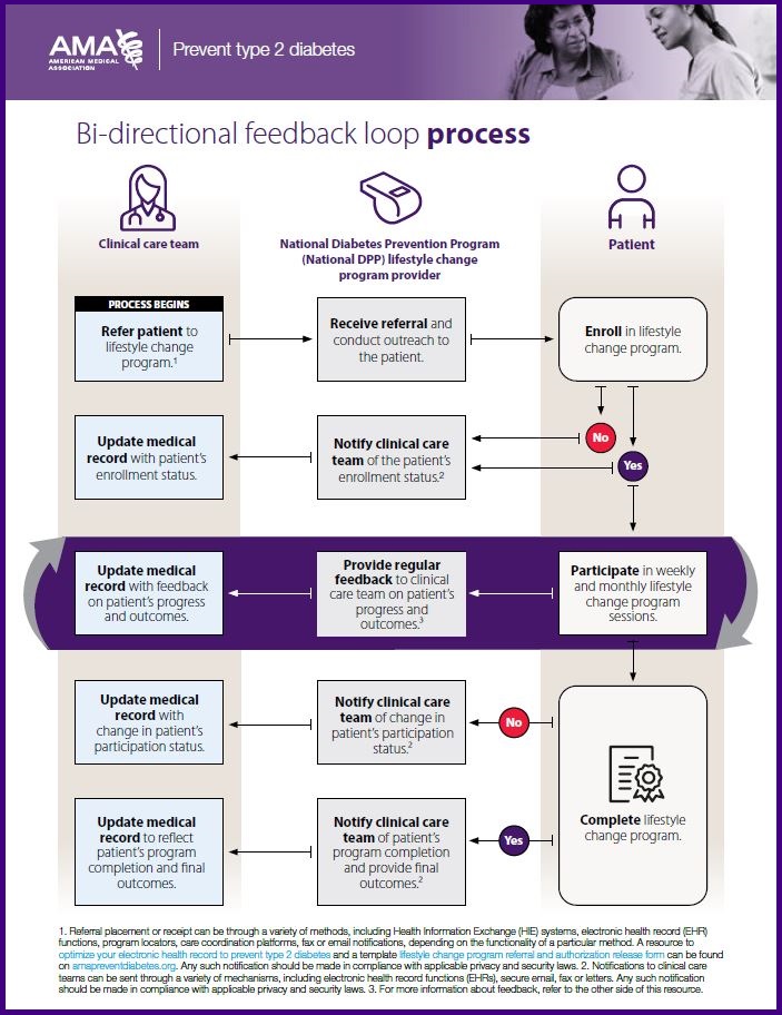 Bidirectional feedback loop